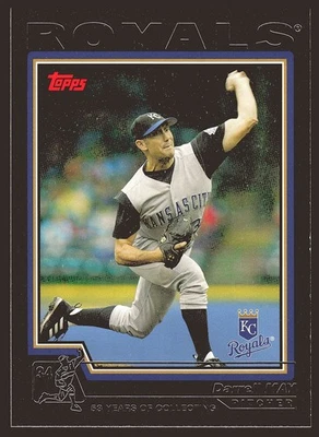 Darrell May Kansas City Royals 2004 Topps Black #439 SN /53 - Image 1 of 2