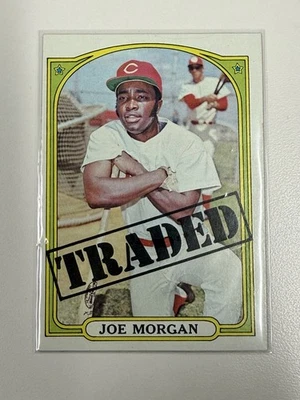 1972 Topps - High # Joe Morgan #752 Negociado - Imagem 1 de 2