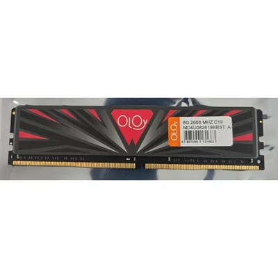 OLOy 8GB DDR4 2666MHz C19 Desktop RAM Memory MD4U082619BBST PC4-21300 - Image 1 of 4