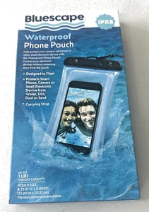 Bluescape Custodia Telefono Impermeabile Universale per Spiaggia, Crociera, Piscina Nera e Trasparente - Foto 1 di 3