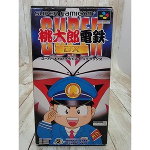 Super Momotarou Dentetsu DX Nintendo Super Famicom SHVC-AH6J-JPN Box US-Verkäufer - Bild 1 von 7