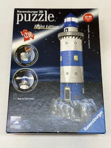 Ravensburger 3D FARO Night Edition Puzzle n. 125777 216 pezzi LED COMPLETO - Foto 1 di 14
