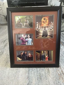the hunger games signed Picture Lot Framed - Picture 1 of 5