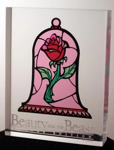 Disney BEAUTY AND THE BEAST 2002 Tenth Anniversary Animation Cast & Crew Award - Picture 1 of 5