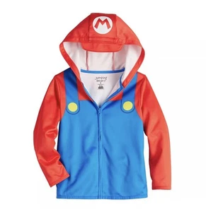 Jumping Beans Boys Super Mario Hoodie Jacket SZ 12 - Picture 1 of 2