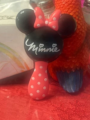 Disney Baby Minnie Mouse Easy Grasp Hair Brush & Pink Comb Set Safety 1st NEW - Image 1 of 2