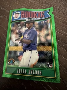 2025 Bowman - Rookie of the Year Favorites Adael Amador #ROY-13 Green Refractor - Bild 1 von 3