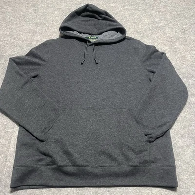 TeK Gear Hombre Ultra Suave Polar Gris Oscuro GRANDE Pullover Sudadera con Capucha con Bolsillo Foto 1 de 4