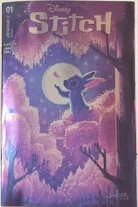 Stitch #1 CVR T FOC 1:7 Incentive Jennifer L. Meyer Foil Disney - Dynamite 2025 - Picture 1 of 2