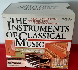 The Instruments of Classical Music: 10 CD Set Famous Composers Amazing Music - Picture 1 of 7