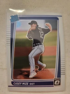 Donruss Optic Rated Rookie RC #39 2021 Casey Mize Detroit Tigers - Imagen 1 de 1
