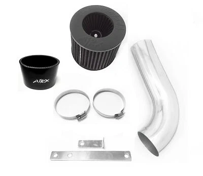 Воздухозаборник турбированный AirX Racing черный для 2006-2008 Audi A3 Quattro 2,0 л L4 - Изображение 1 из 2