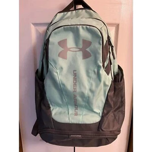 Under Armour Storm Hustle 3 Gray/Mint Green Backpack Style 1294720 - Picture 1 of 15