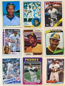 Topps Dave Winfield Karten - 60 Karten Wundertüte - TOP ZUSTAND - KOSTENLOSER VERSAND! - Bild 1 von 4