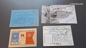 Lot de 3 carte gendarmerie garde républicaine marine outre mer école militaire - Picture 1 of 6