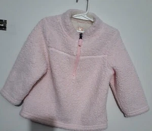 Wonder Nation Girls Pink Sherpa Pullover Top Size 4T - Picture 1 of 2