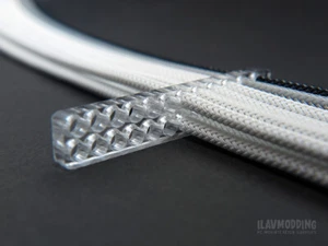 PC Acrylic Closed Cable Combs - CLEAR Cable Management [1pc] - Picture 1 of 15