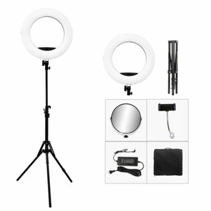 Yidoblo FS-480II LED Ring Light Dimmable Studio Beauty Lights For Makeup Youtube - Picture 1 of 12