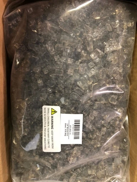 American Fireglass 10-Pound Fire Glass with Fireplace Glass & Fire Pit, Bronze - Image 1 of 1