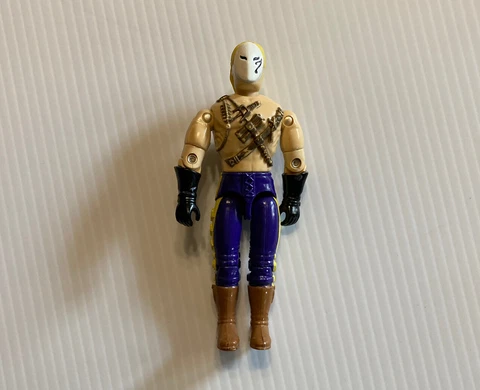 1993 Street Fighter 2 GI Joe VEGA 3.75" V1 Action Figure Hasbro Cover