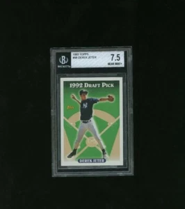 1993 Topps Derek Jeter Rookie #98 New York Yankees Beckett BGS Graded 7.5 NRMT+ - Bild 1 von 2