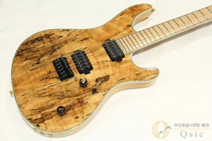 MAYONES Regius 6 Custom Spalted Maple Top Used Electric Guitar - Picture 1 of 11