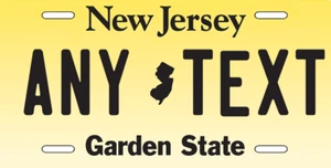 New Jersey License Plate Personalized Custom ADD YOUR TEXT - Picture 1 of 1