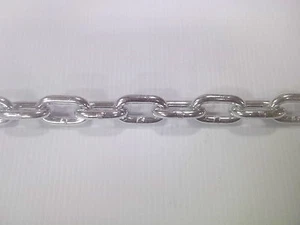 (1) Cadena bobina de prueba de 5/16" grado 30 - chapada en zinc. Precio por pie - Hecho en EE. UU. - Imagen 1 de 3