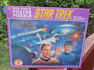 Star Trek 300 Piezas Póster Coleccionista Puzzle 3’ x 2’ - NUEVO Caja Sellada Foto 1 de 3
