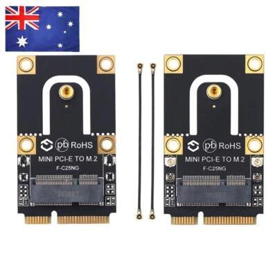 M.2 Key To Mini PCI-E Wireless Card Converter WiFi Bluetooth-compatible Module - Image 1 of 4