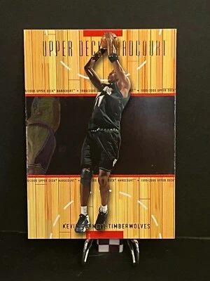 1999-00 Upper Deck Hard Court Basketball Kevin Garnett Card #31 - Image 1 of 2