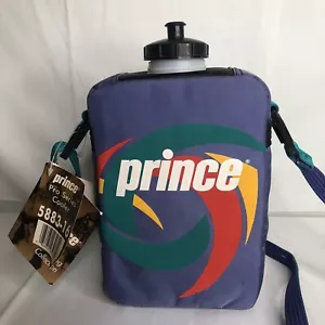 Vintage Prince Tennis große Wasserflasche Tragetasche Abnehmbare Tasche Sporttasche NEU!! - Bild 1 von 7