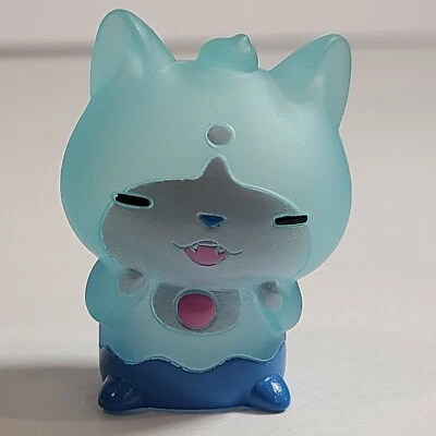 2017 Yokai Watch Finger Puppet 2" Clear Wobblenyan Figure Yo-Kai Bandai - Image 1 of 3