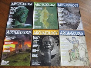 Archaeology Magazine,  Lot of all 6 Issues of 2018, Like new - Bild 1 von 1