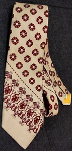 1970S WIDE TIE Asian Faces DAMON HARRYS & FRANK NECKTIE NOVELTY 70s Disco - Picture 1 of 22
