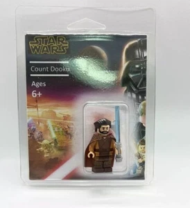 Custom Lego Minifigure - Count Dooku - Star Wars