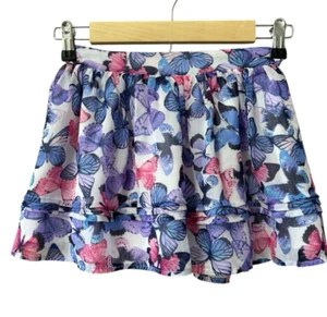 The Childrens Place Butterfly Skirt Girls 7/8 Lined - Picture 1 of 6