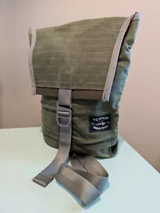 TCHOUP Industries Mini Flap Crossbody Bag Waterproof Pack, Olive - Made In USA - Picture 1 of 12