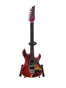 Joe Satriani Silver Surfer Mini Guitar Model Rock Artist Collectible 10 Inches - Picture 1 of 6