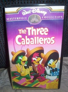 Walt Disney's The Three Caballeros Donald Duck VHS - Picture 1 of 1
