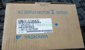 1PC YASKAWA AC SERVO MOTOR SGMJV-01AAA2C NEW - Picture 1 of 1
