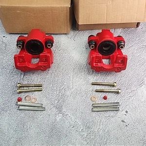 PowerStop S4914 Fits 2004-2008 Chrysler Pacifica Red Rear LH RH Brake Calipers - Picture 1 of 13