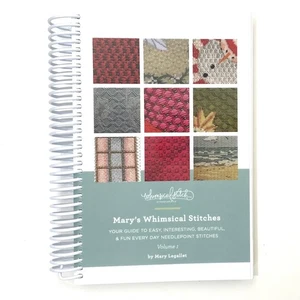 Mary's Whimsical Small Stitches Vol 1 needlepoint reference Book Mary Legallet - Picture 1 of 3