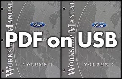 Manual De Taller Ford Mustang 2009 Con 2 Volúmenes En USB Servicio De Reparación - Imagen 1 de 4