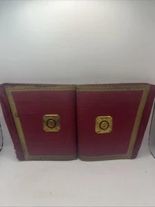 Freimaurer Königlicher Vorsintflutlicher Büffelorden Vintage Stulpen Manschetten - Bild 1 von 17