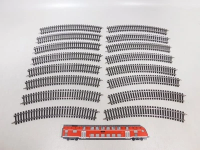 16X Märklin H0 AC 2231 Track Piece K-Track Curved 30° Mint #DP49-1 - Image 1 of 3