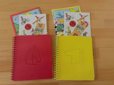 Hermès MYSTERY AT THE GROOMS novelty notebook and stickers - Image 1 of 4