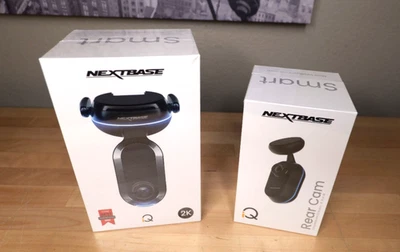 Cámara de tablero inteligente Nextbase iQ 2K + cámara trasera iQ - nueva, sin abrir Foto 1 de 3