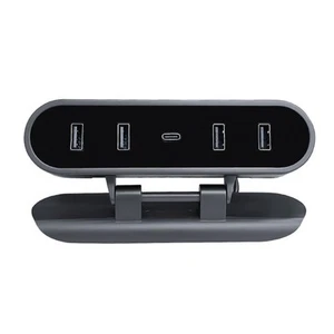 Foldable Charger Hub for Tesla For Model 3 Streamlined Under Screen Docking - Picture 1 of 14