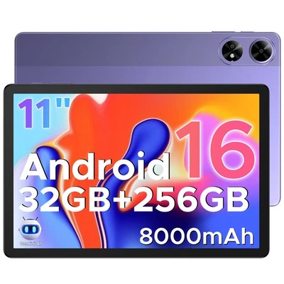 DOOGEE TabG6+ Android 16 Tablet 11 Zoll 32GB+256GB 8000mAh Gemini AI Widevine L1 - Bild 1 von 4